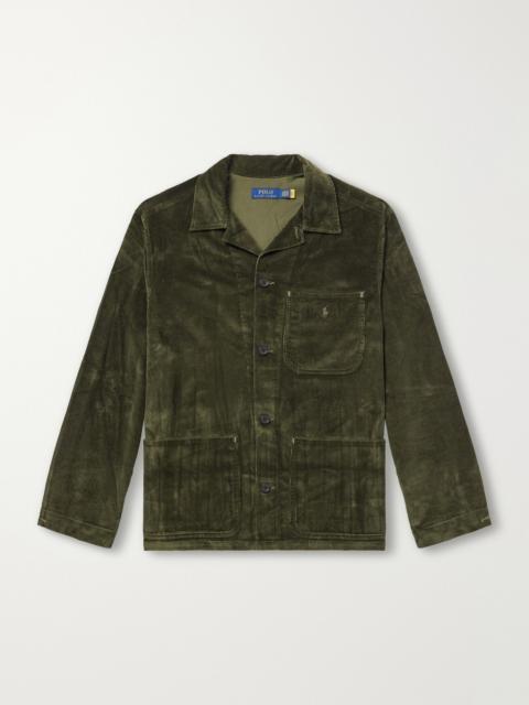 Polo Ralph Lauren Logo-Embroidered Cotton-Corduroy Shirt