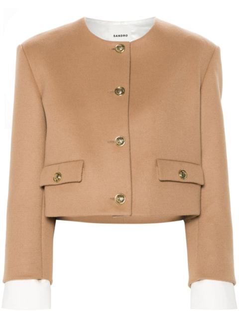 Sandro layered jacket
