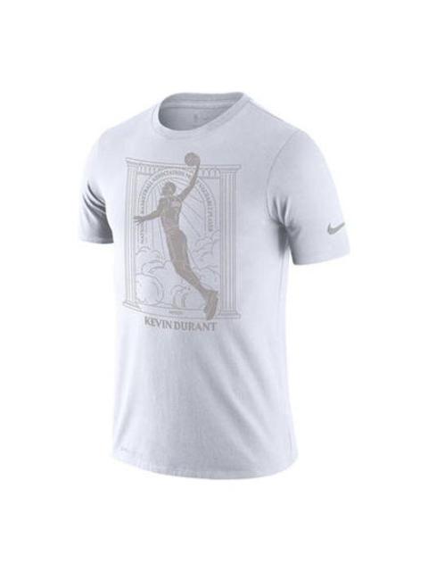 Nike Nike MVP Series NBA Brooklyn Nets Durant Basketball Sports Short Sleeve White CT3998-100