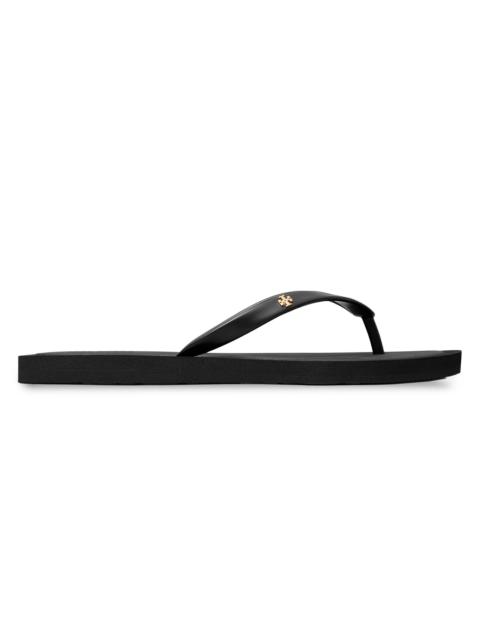 TORY BURCH Women's Kira Padded Flip-Flops - Perfect Black Gold