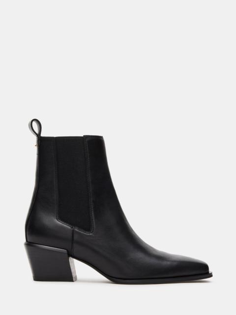 STEVE MADDEN DAXEN BLACK LEATHER
