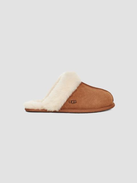 UGG Women's Scuffette II Suede Sheepskin Slippers - Chestnut