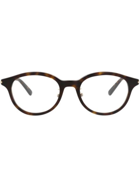 Gucci Round-Frame Recycled Acetate Optical Frames Havana Havana Transparent (GG1507OJ-30014916-002)