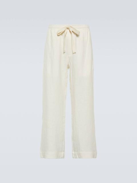 COMMAS Linen wide-leg pants