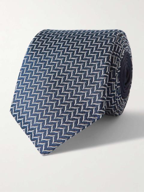 7cm Silk-Jacquard Tie