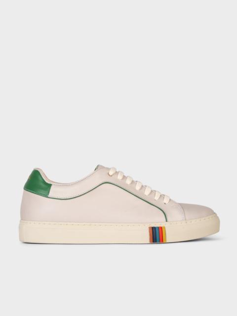 'Basso' Sneakers With Green Trim