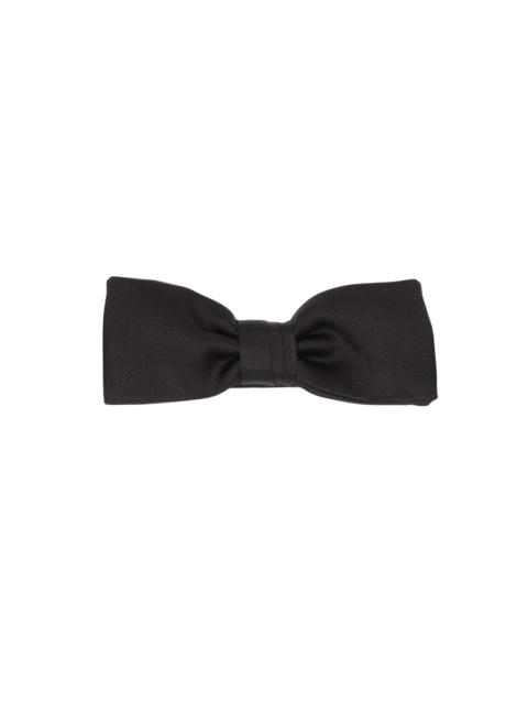 Prada Men's Satin Bow-Tie - Black
