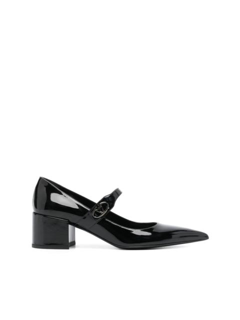 50mm VLogo Locker Mary-Jane pumps