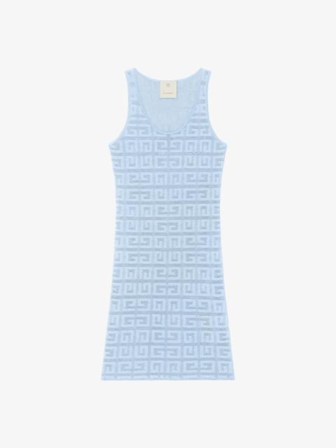 Givenchy TANK TOP DRESS IN 4G JACQUARD