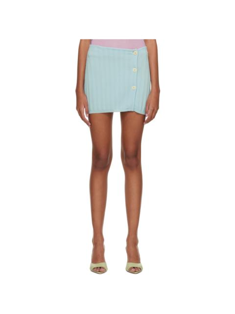 MARCO RAMBALDI SSENSE Exclusive Blue Miniskirt