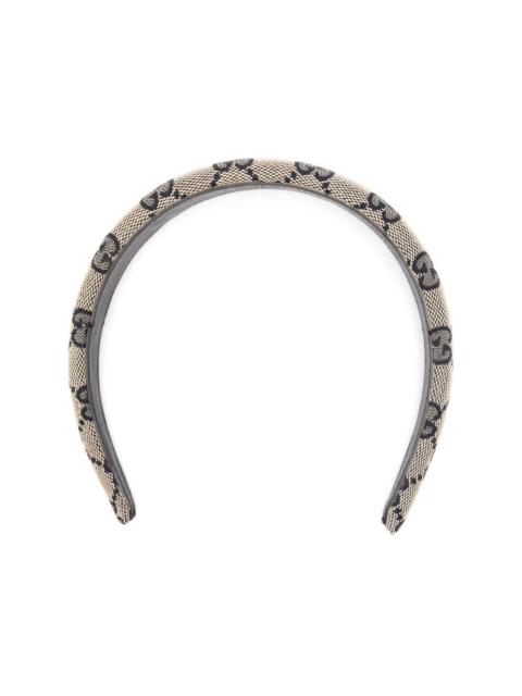 GUCCI GG canvas hairband