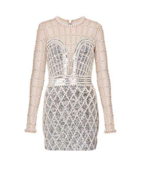 Balmain Short beaded dress