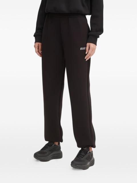 GUESS USA rhinestone logo trousers