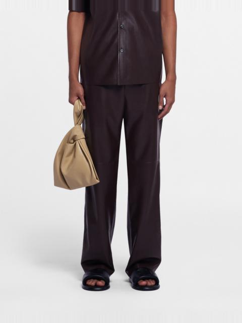 Nanushka Okobor™ Alt-Leather Relaxed Pants