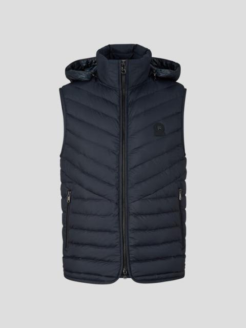 BOGNER Lasse Lightweight down gilet in Dark blue