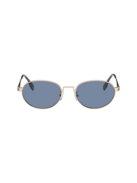 FENDI Gold 'Fendi Sky' Sunglasses