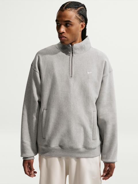 Nike Nike Solo Swoosh Men's Fleece Quarter-Zip Top