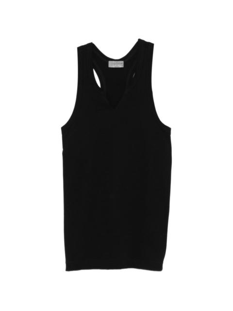 Yohji Yamamoto V-neck tank top