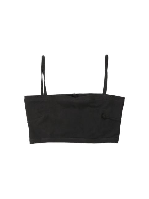 BASERANGE square-neck crop top