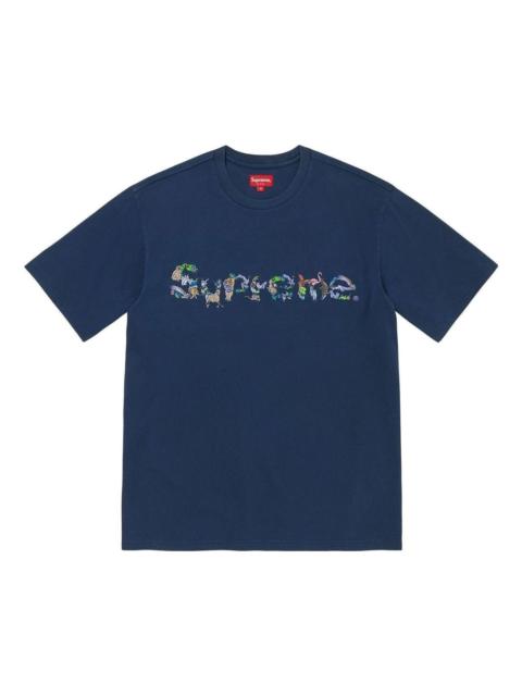 Supreme Supreme SS23 Week12 Animal Kingdom T-shirt 'Navy' SUP-SS23-212