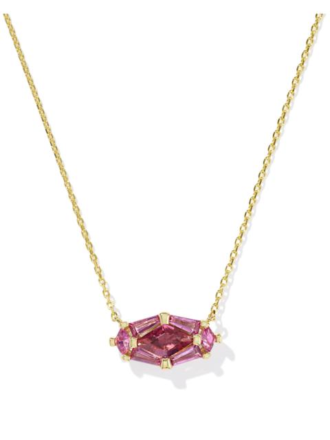 KENDRA SCOTT Lindy Rae Elisa Gold Short Pendant Necklace