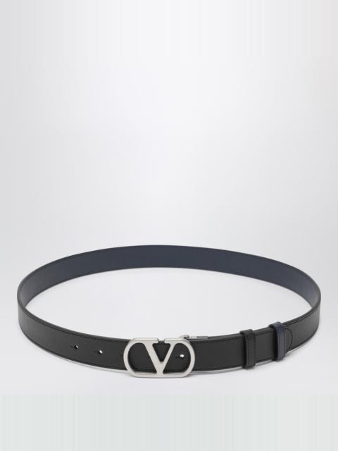 Valentino Reversible Vlogo Signature belt Black/Marine