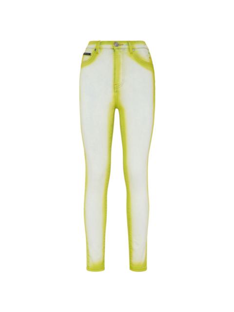 PHILIPP PLEIN Super Fluo high-rise jeggings