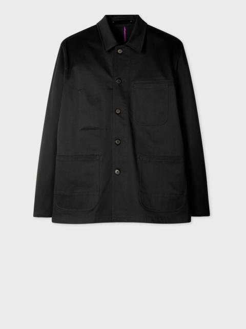 Paul Smith Black Cotton-Twill Chore Jacket