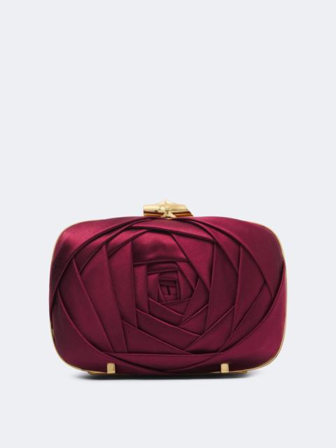 Roger Vivier Rose Vivier satin clutch