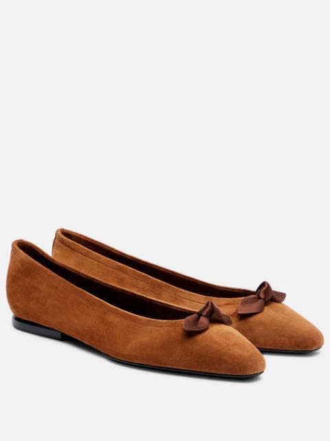 Loro Piana Primula suede ballet flats