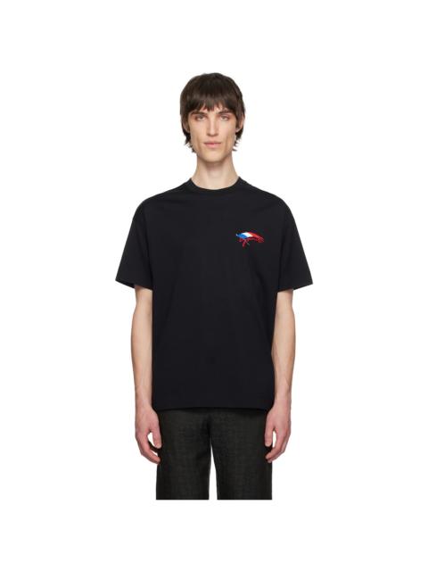 Givenchy Black Flag Regular Fit T-shirt