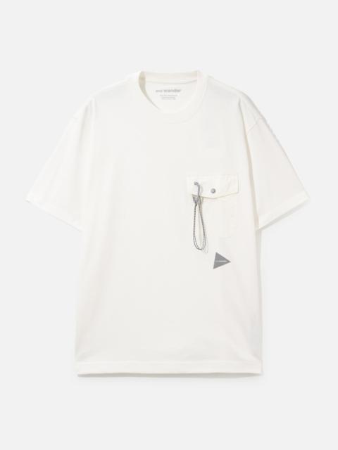 and Wander HEAVY COTTON POCKET SS T