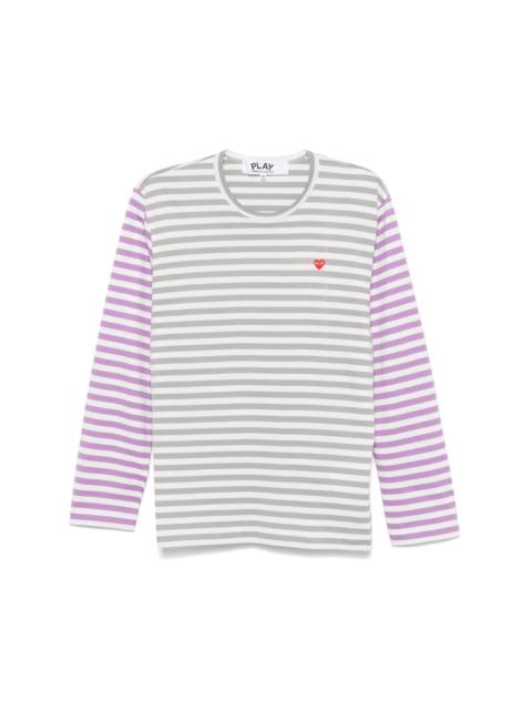 striped T-shirt