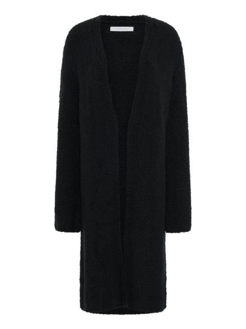 GABRIELA HEARST Uxia Knit Cardigan in Black Cashmere Boucle