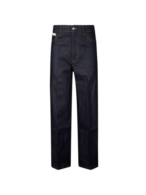 SETCHU cropped straight-leg jeans