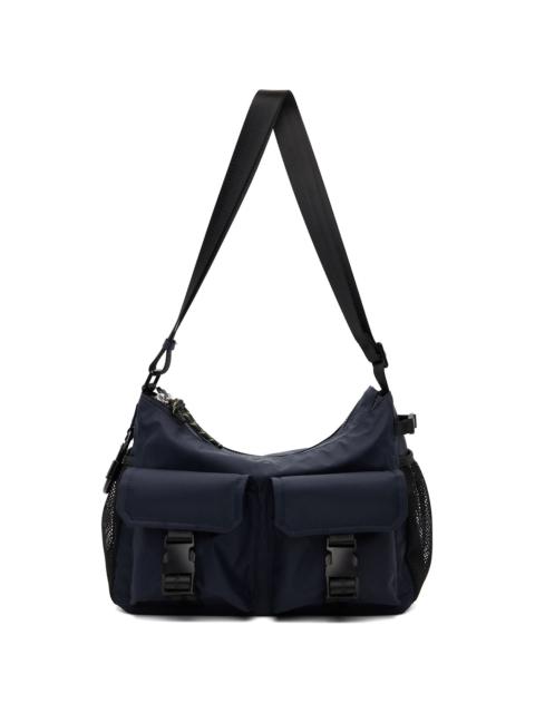 A.P.C. Navy & Black Trek Bag