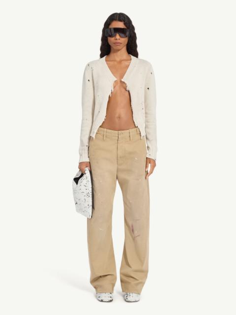 MM6 Maison Margiela Paint Knit Cardigan