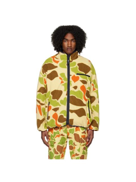 BILLIONAIRE BOYS CLUB Beige Space Hunt Reversible Jacket