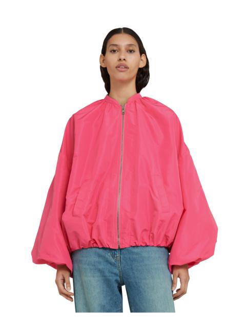 MSGM Taffeta jacket with balloon sleeves