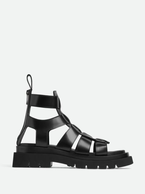 Bottega Veneta Lug Flat Sandal