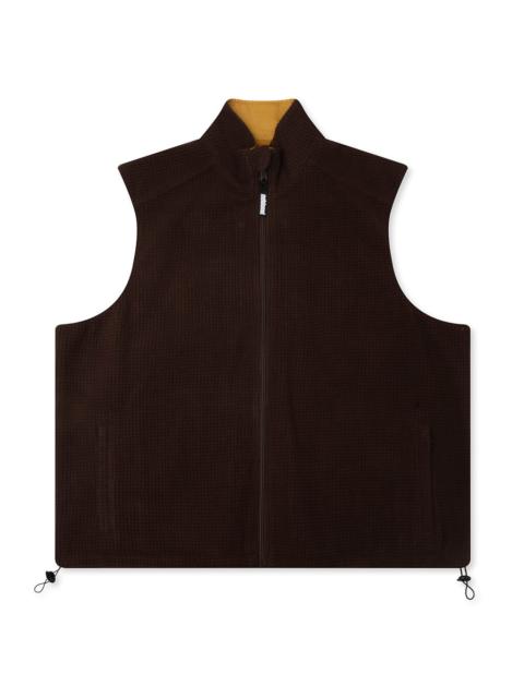 Metalwood Studio TRAIL MIX REVERSIBLE VEST - DIJON