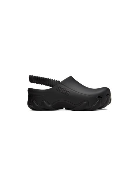 GCDS Black IBEX Slippers