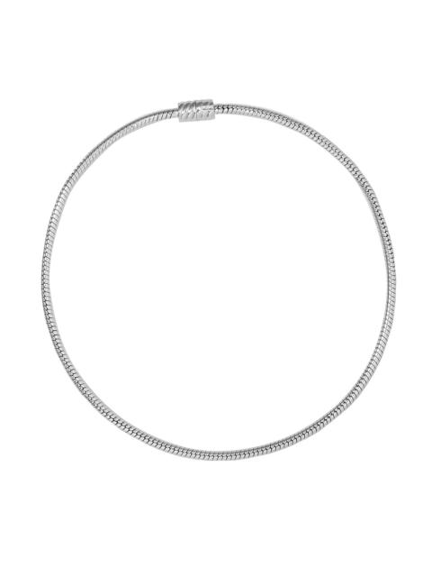 JENNIFER FISHER Madison Avenue Chain Necklace - Rhodium