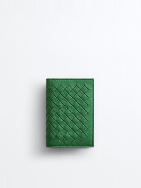 Bottega Veneta Woven Mycelium Flap Card Case