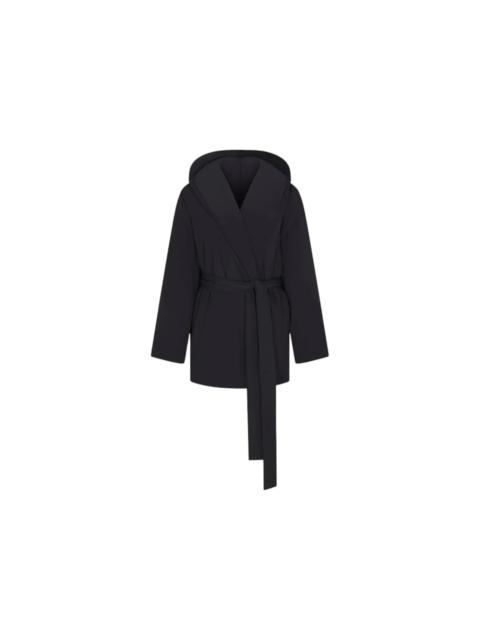 Nike Nike x SKIMS Women's Woven Nylon Wrap Coat Obsidian