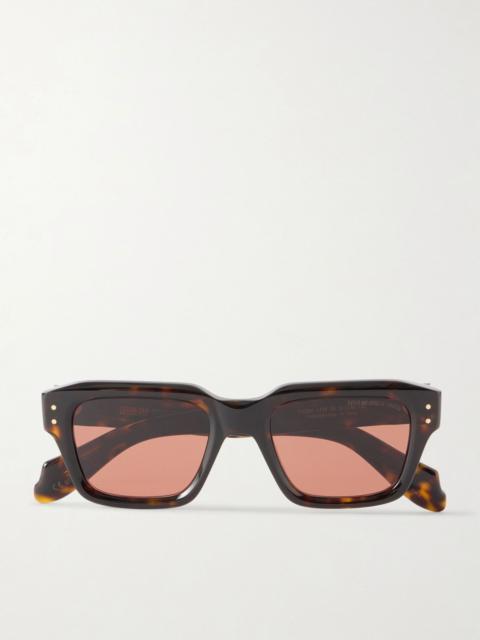 CUTLER AND GROSS 1432 Square-Frame Tortoiseshell Acetate Sunglasses Tortoiseshell