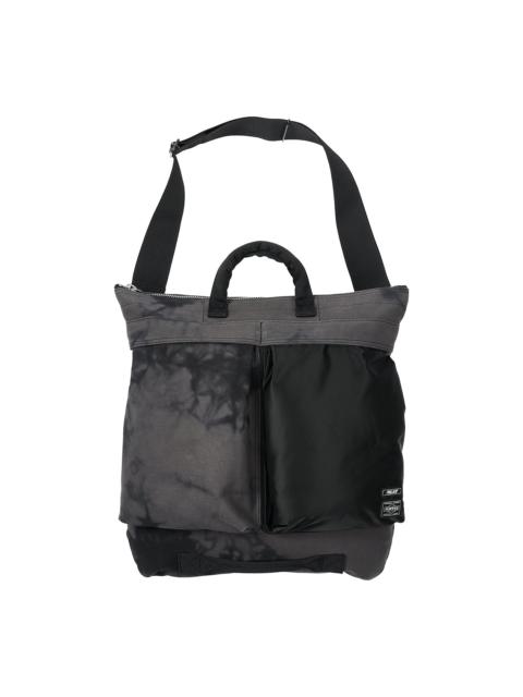 PALACE PALACE PORTER 2WAY HELMET BAG BLACK WAVE DYE