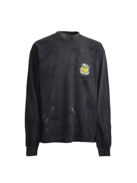 Readymade L/S T-SHIRT SNAKE BLK