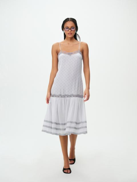For Love & Lemons Piper Polka Dot Midi Dress