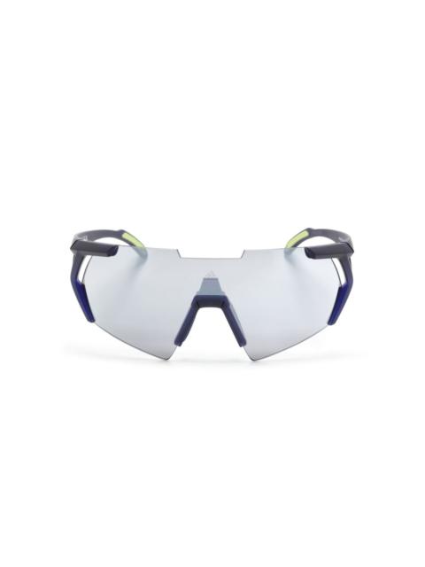 adidas mask-frame sunglasses